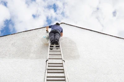 Peinture extérieure à Santec — façades et ravalement